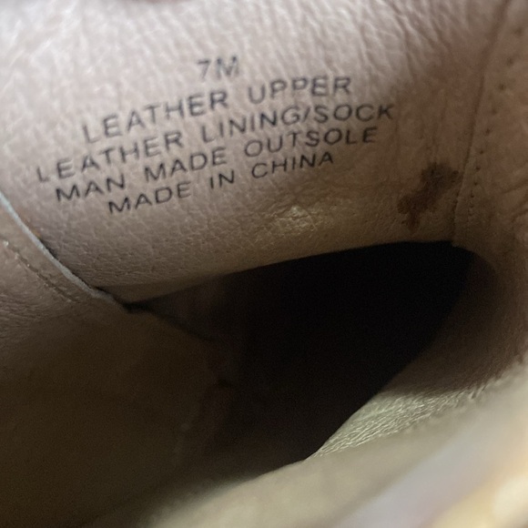 JJill Leopard Print Ankle Boot women 7 cow fur festival Casual office retro boho - Picture 15 of 16